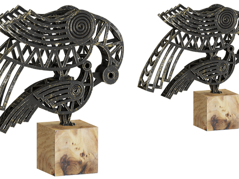 Animal Sculpture Bird Ornaments