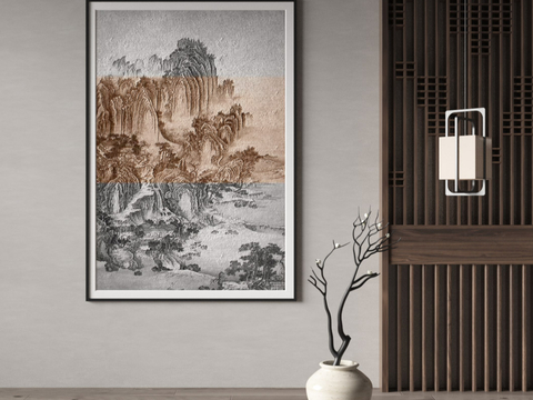 New Chinese Decorative Painting Hanging Painting Landscape Painting