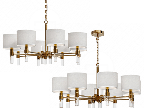 Affordable Luxury Style Chandelier Multi-head Chandelier