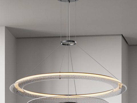 Modern glass chandelier round chandelier