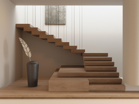 Modern Staircase Hanging Staircase