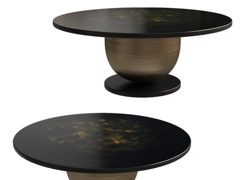 Pacini & Cappellini Simple Dining Table Round Dining Table