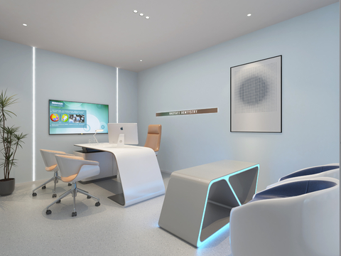 Modern Medical Club Clinic Consulting Room