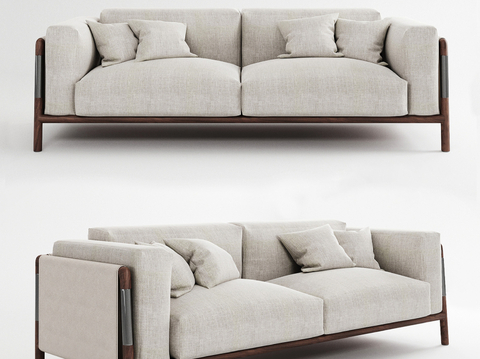 double sofa armrest sofa