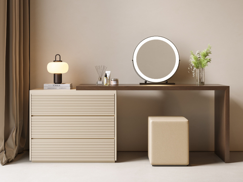 Cream Style dresser