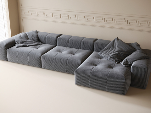 Corner sofa Multiplayer sofa