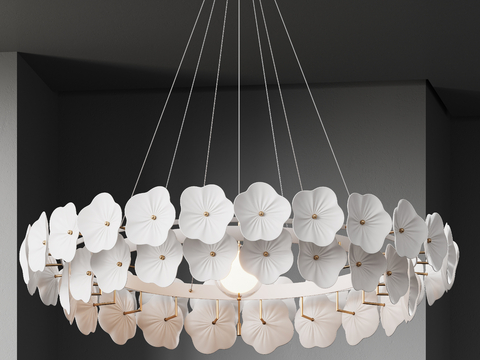 Creative chandelier Petal chandelier