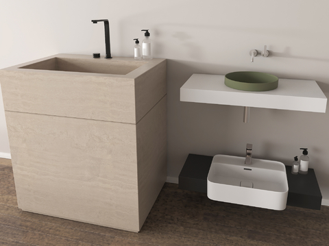 Modern sink basin