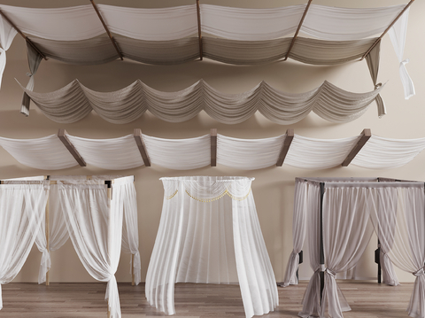 Curtain Ceiling Cloth Curtain Ceiling