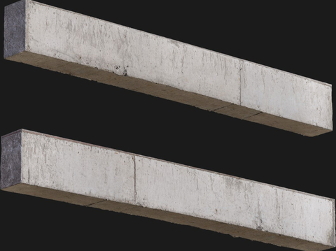 concrete beam construction beam cement column square column