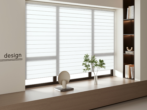 Modern Venetian Blinds Shangri-La Curtain Curtain