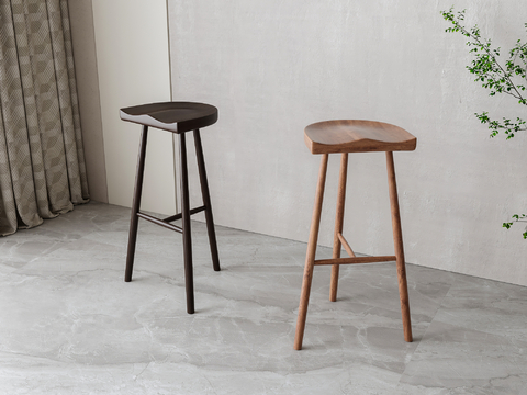 Nordic Bar Chair Bar Stool High Stool