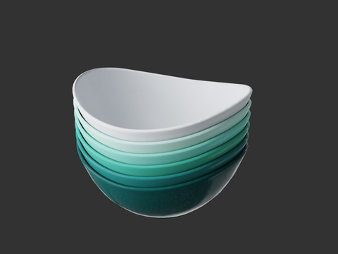 Modern tableware porcelain bowl