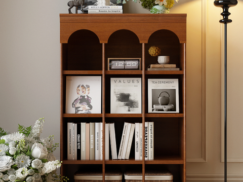 Antique Bookcase Showcase