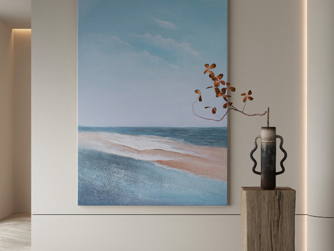 Quiet Beach Painting Art Painting Decorative Painting