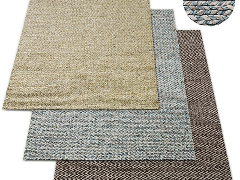 Plain Carpet Square Blanket