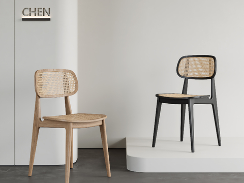 Quiet Rattan Chair Chair Dining Chair