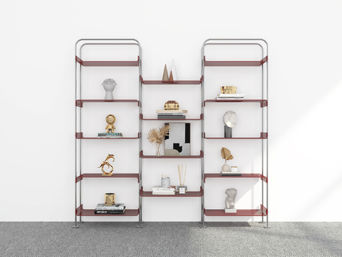 Modern Bookshelf Display Rack