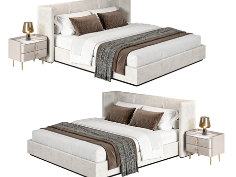 Affordable Luxury Style Double Bed