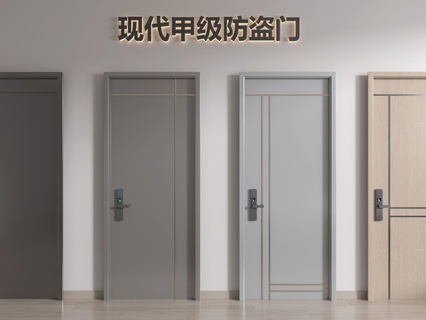 Modern entrance door password door security door