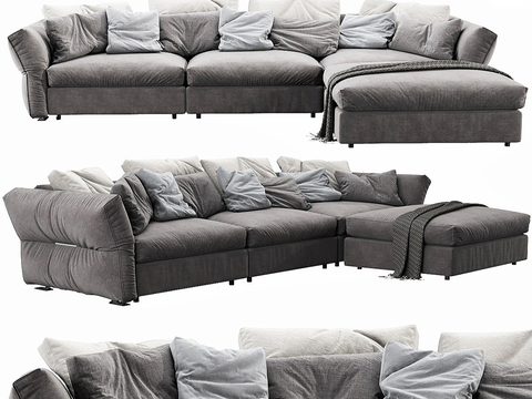 Corner sofa Multiplayer sofa