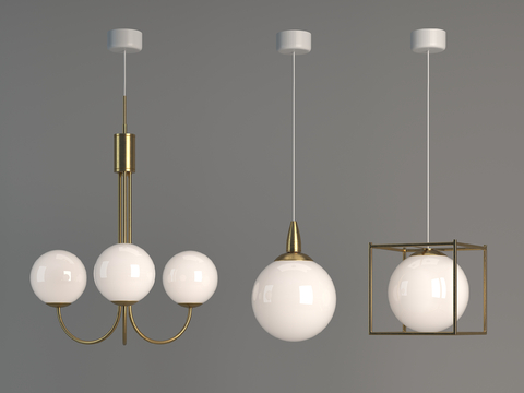 Nordic Ball Chandelier