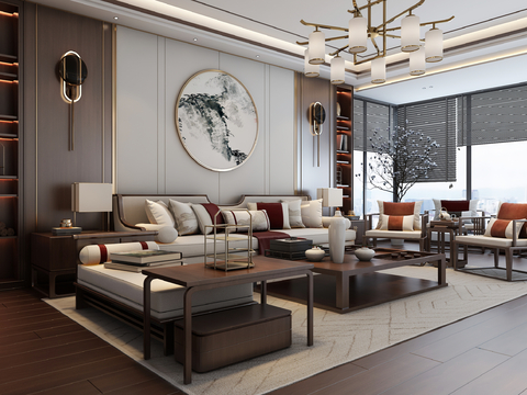 New Chinese Living Room