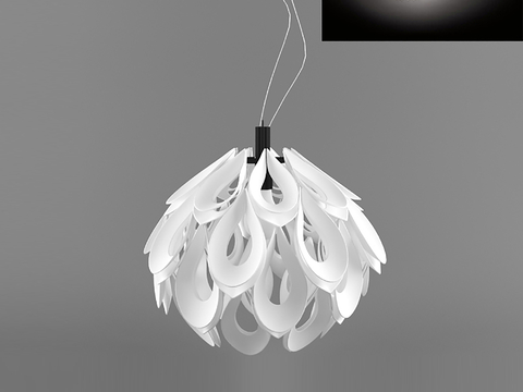 Modern flower chandelier