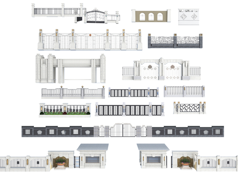 Jane European fence fence wrought iron railings