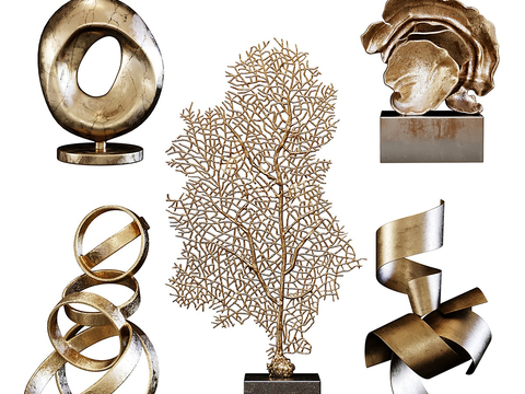 Metal sculpture abstract sculpture art ornaments