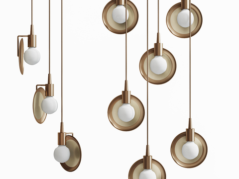 Modern metal chandelier Decorative Light