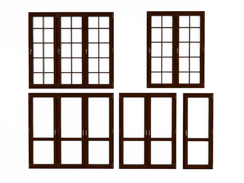 Modern windows Single-opening windows Double-opening windows Three-opening windows Wooden windows