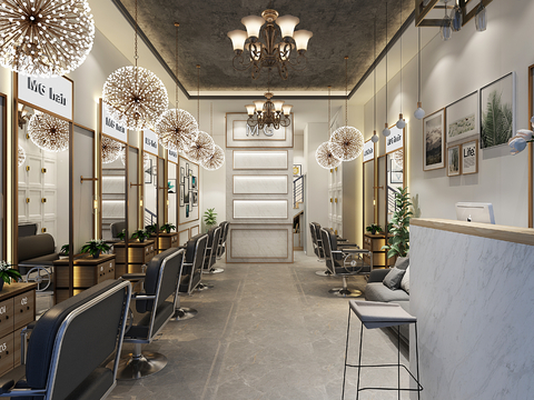 Affordable Luxury Style Barber Shop Hairdresser