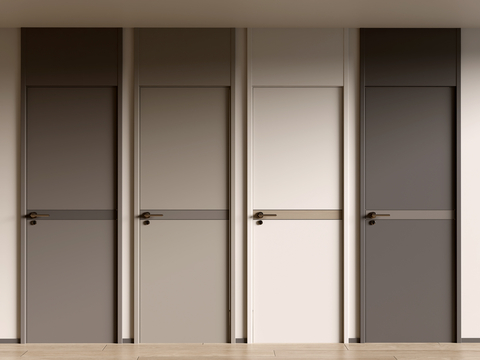 Modern room door single door bedroom door top door