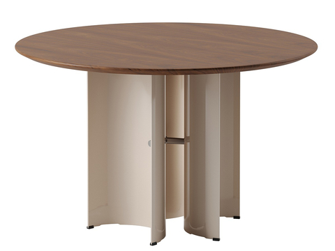 Modern round dining table