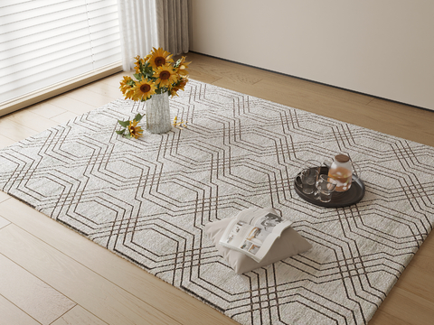 Modern Carpet Square Blanket