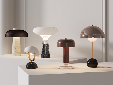 Affordable Luxury Style Table Lamp Bedside Table Lamp Mushroom Lamp