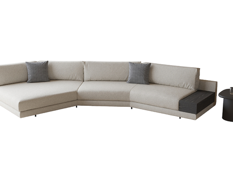 Modern Curved Sofa Multiplayer Sofa