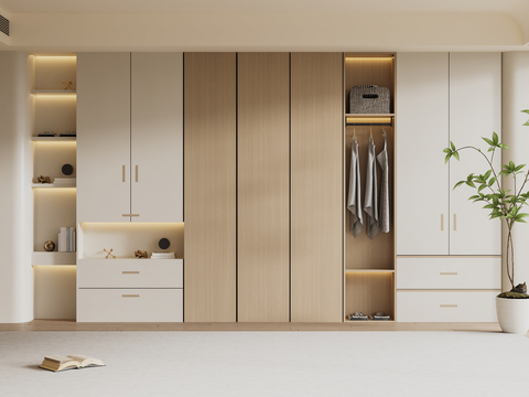 Cream style wardrobe wardrobe