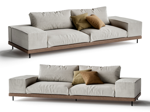 double sofa armrest sofa