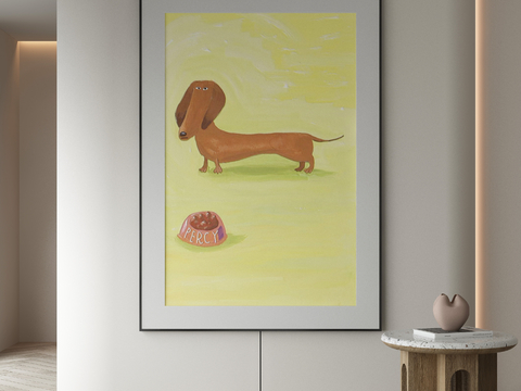 Quiet Art Painting Animal Painting Decorative Painting