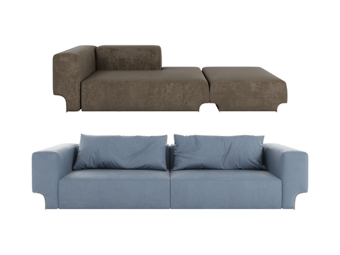 visionnaire double sofa