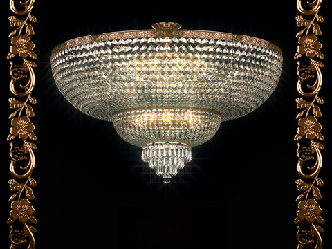 European ceiling lamp Crystal Chandelier