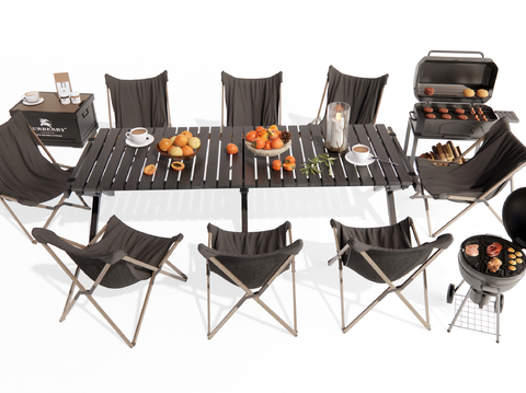 Modern Outdoor Table and Chair Camping Table and Chair