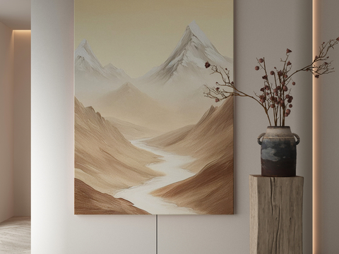 Qui Oil Painting Landscape Painting Decorative Painting