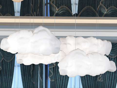 Creative chandelier cloud chandelier