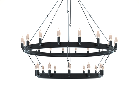 Modern round chandelier