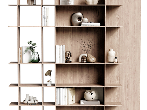 Modern Bookshelf Storage Rack