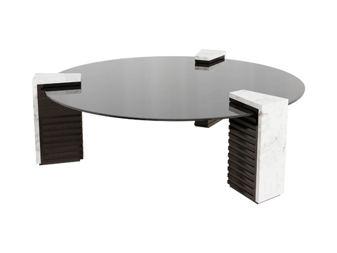 visionnaire round coffee table