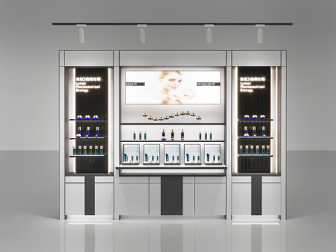 Beauty Booth Skincare Cabinet